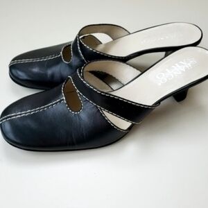NEW Franco Sarto 9N Slip On Closed Toe Narrow Heel Shoes